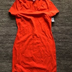 Old Navy. Orange T-shirt dress-Brand New!
